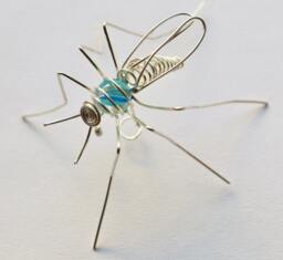 Mosquito Sculpture Large Wall Mounting