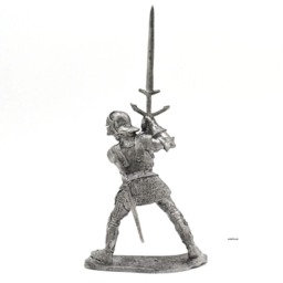 Tin 54mm Soldier France Knight 14 Century - thumbnail 3