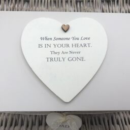 Shabby Personalised Chic Memory Box in Memory Of A Loved One Dad ~ Mum Nanny Husband Wife Grandad Any Name - thumbnail 2