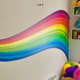 Rainbow Wave - 1887mm - Wall Sticker - thumbnail 3
