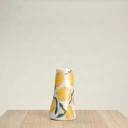 Lemon Ceramic Mini Vase, Home Decor, Housewarming Gift, Wedding Birthday Mother's Day Gift - thumbnail 2
