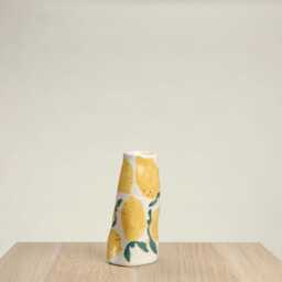Lemon Ceramic Mini Vase, Home Decor, Housewarming Gift, Wedding Birthday Mother's Day Gift - thumbnail 3