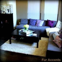 Handmade Faux Sheepskin Rug - Shaggy Plush Area Rug, Usa Made - thumbnail 3