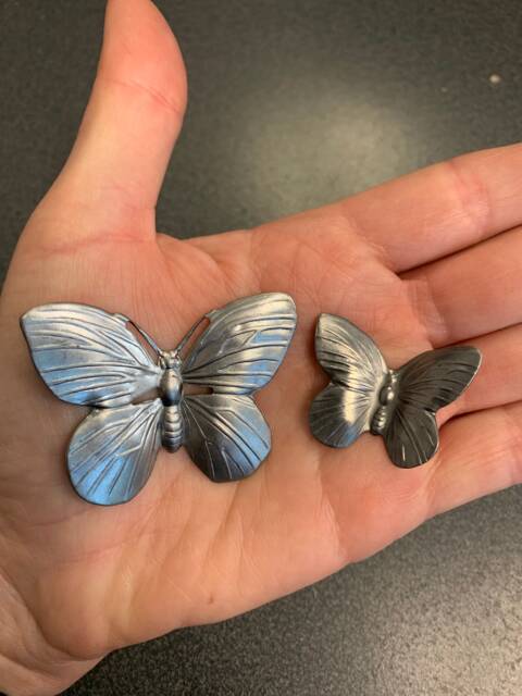 Metal 3D Butterfly 2 Sizes Available - image 1