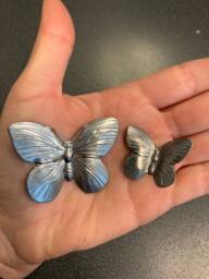 Metal 3D Butterfly 2 Sizes Available - thumbnail 1