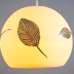 Lighting Chandelier. Pendant Lights. 4 Hanging Ceiling Light. Porcelain Lighting. Cluster Pendants. Fixture - thumbnail 3