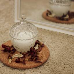 Glass Candle With Lid Indian Summer - thumbnail 2
