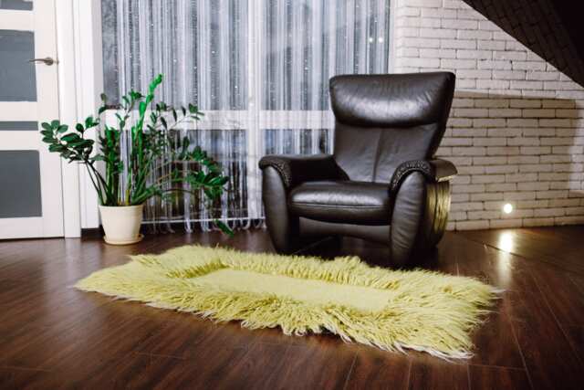 Handwoven Wool Rug Modern Fluffy Cozy Rug For Home Living - image 1