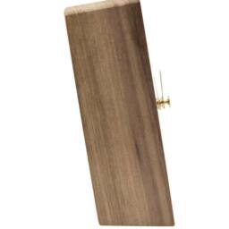 Wotime - Clock Standing Walnut Wood 10, 5x10, 5x3, 5cm - thumbnail 3