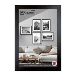 A4 A1 A2 A3 White & Black Picture Frames - Colourful Photo Frame Gift For New Mom Modern Style Oak Walnut Room Decor - thumbnail 1