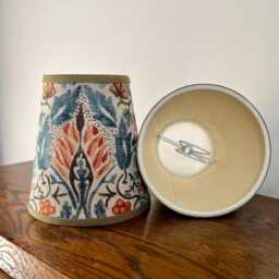 Morris Little Chintz - Small Handmade Candle Clip Lampshade For Wall Lights/Chandeliers - thumbnail 2
