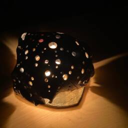 Tea Light Cover, Ceramic Home Decor - thumbnail 4