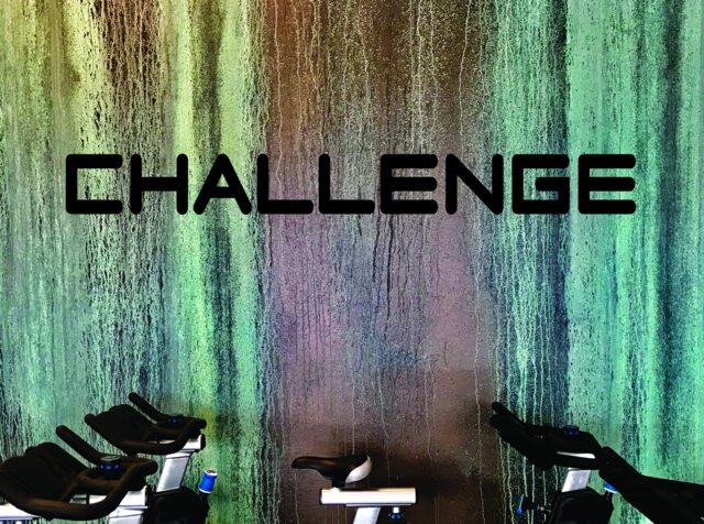 Gym Design Ideas, Challenge Wall Decal, Classroom Decor, Office Decal - image 1