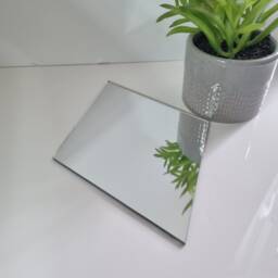 Diamond Acrylic Mirror Wall Art Personalized Engraving, Custom Colors - thumbnail 2