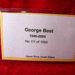 George Best Bronzed Sculpture Manchester United Legends Forever, Limited Edition - thumbnail 4