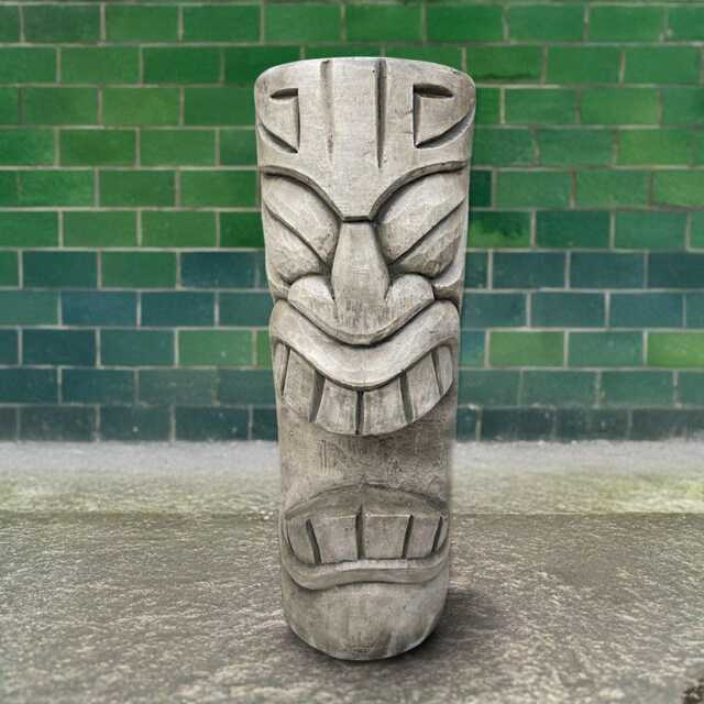 Concrete Totem Stone Tribal Pillar Statue Outdoor Garden Decor Cement Spiritual Figurine Ethnic Yard Art Abstract Sculpture Lawn Decoration - image 1