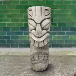 Concrete Totem Stone Tribal Pillar Statue Outdoor Garden Decor Cement Spiritual Figurine Ethnic Yard Art Abstract Sculpture Lawn Decoration - thumbnail 1