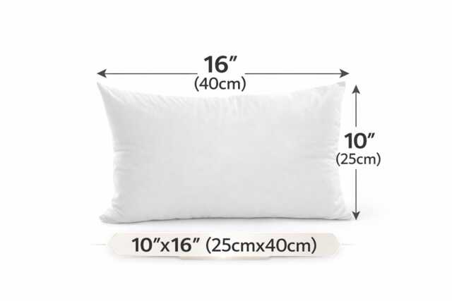 Rectangular Oblong Hollowfibre Cushion Pads, Inner Inserts Scatters Fillers For Home, Sofa, Chair in Multiple Sizes - image 1