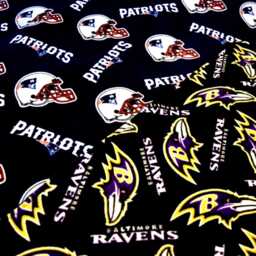 "2 Sports Teams On 1 Blanket - Fleece Blanket - Double Sided 70"" X 56" - thumbnail 3
