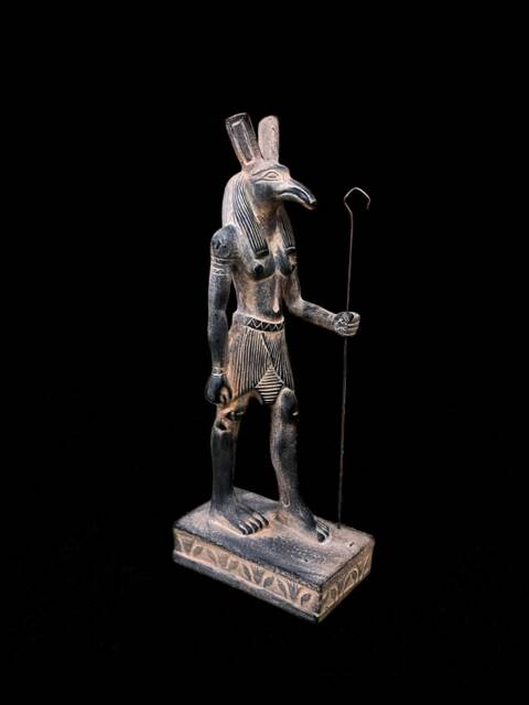 Handcrafted God Seth Statue Egyptian Home Decor - image 1