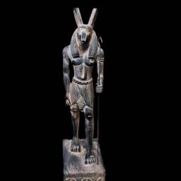 Handcrafted God Seth Statue Egyptian Home Decor - thumbnail 2