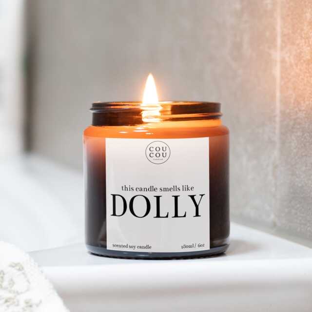 Smells Like Dolly Candle, Country Music Gifts, Luxury Soy Wax - image 1