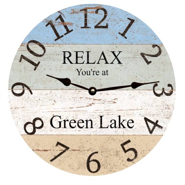Personalized Lake Clock - image 1