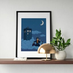 Kids Bedroom Artwork - Nanny Who Small Print - thumbnail 2