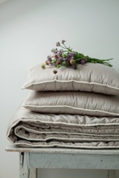Gray Bedroom Set. Master Bedding Set Of King-Size Comforter & Pillows - Us Duty Paid - thumbnail 1