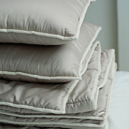 Gray Bedroom Set. Master Bedding Set Of King-Size Comforter & Pillows - Us Duty Paid - thumbnail 3