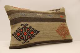 Throw Pillow, Sofa 12x20 in 30x50 cm, Vintage Kilim Pillow, Home Cushion Cover Boho Pillow Throw Koef-634 - thumbnail 1