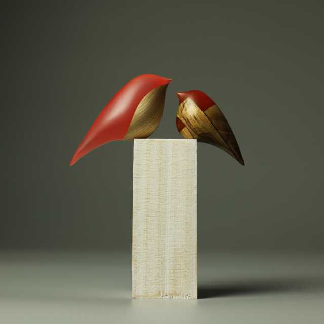 Duo Love Birds - 93B - image 1