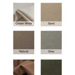 Dillner Linen Cotton Blend Curtain, 6 Colors, Textured Semi-Blackout Window Drapery For Living Room & Bedroom, Up To 85% Light Blocking, 1Pc - thumbnail 2