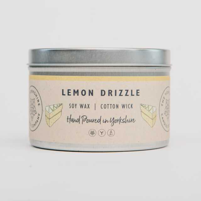 Lemon Drizzle - Scented Candle Hand Poured in Yorkshire Soy Wax Vegan - image 1