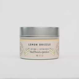 Lemon Drizzle - Scented Candle Hand Poured in Yorkshire Soy Wax Vegan - thumbnail 2