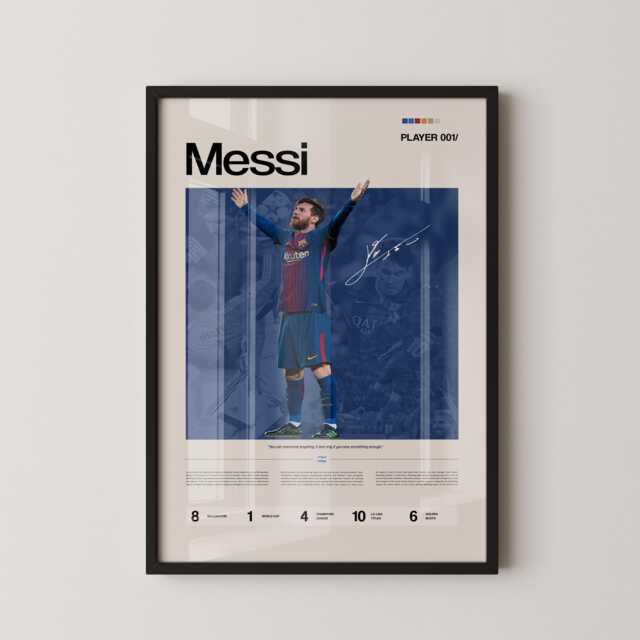 Messi Barca Legend Poster, Lionel Football Wall Art, Barcelona Soccer Print, Goat Room Decor, Fan Gift - image 1