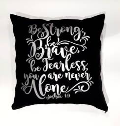 Christian Gifts, Bible Verse Cushion Cover - thumbnail 1