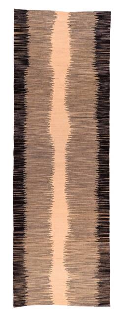 Rug Kilim Modern 235 X 78 cm - Wool Rectangle Hand Made Free Shipping