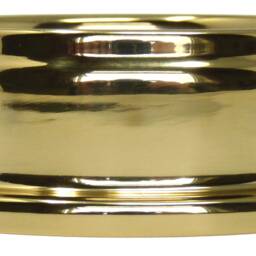 Tabic Prestige Solid Brass Thermometer With Jet Black Dial, Heavy Case - 1/2 Kg, Handmade in England - thumbnail 3