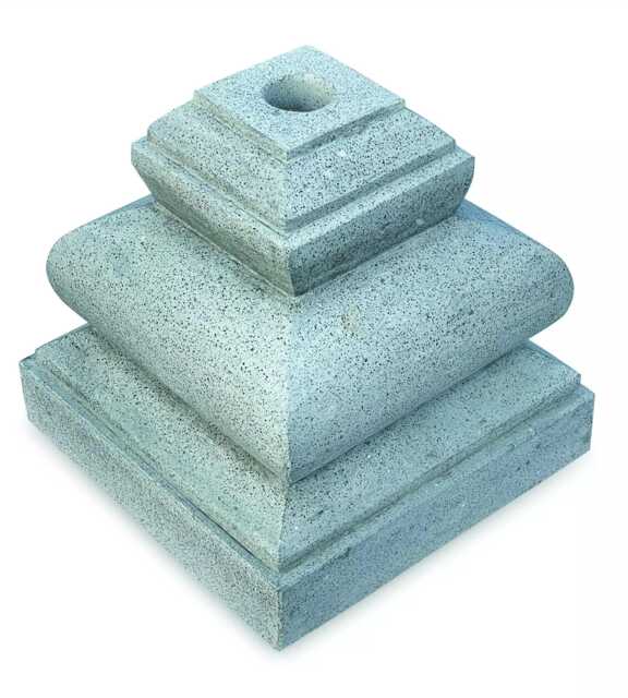 Bali Parasol Base Large Terrazzo Grey, 27Kg Standalone Garden - image 1
