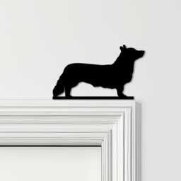 Door Topper Cardigan Welsh Corgi Dog Various Colours Top Of Decorative Sign - Novelty Wall Decor, Frame Art, Art - thumbnail 1