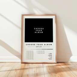Custom Album Cover Art Prints - Set Of 3 Music Posters - thumbnail 2