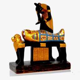 Ancient Egyptian Anubis Embalming Pharaoh Mummy Statue Classical God Of The Dead Guide To Afterlife 2 Color - 6 Inches - thumbnail 4
