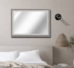 x Large Gunmetal Mirror Ornate Elegant Framed Richmond Wall - Choice Of Size Premium Quality Free P&p - thumbnail 1