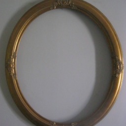 Vintage Gold Leaf Hand Finish Gallery Oval Picture Frame 16x20 Moulding 2 1/2 - thumbnail 3