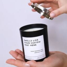 Smells Like... Custom Text Candle - thumbnail 1