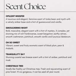 Smells Like... Custom Text Candle - thumbnail 3