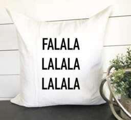 Fa La Pillow Cover, 18 X Pillow Christmas Decor Holiday Decor, Gift, Gift - thumbnail 1