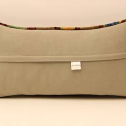 Handmade Lumbar Kilim Pillow 10x20Inch 25x50cmorientalbohopillowturkish Kilim Pillowcover Chair Smalloblong Cushioncovertribal 4Yef-16 - thumbnail 4