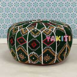 Luxury Moroccan Pouf, Authentic Ottoman Seating, Handmade Bohemian Home D??cor, Artisan-Made For Cozy Interiors - thumbnail 2